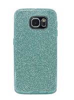 Купить Чехол-накладка для Samsung G920 S6 JZZS Shinny 3в1 TPU зеленая оптом, в розницу в ОРЦ Компаньон
