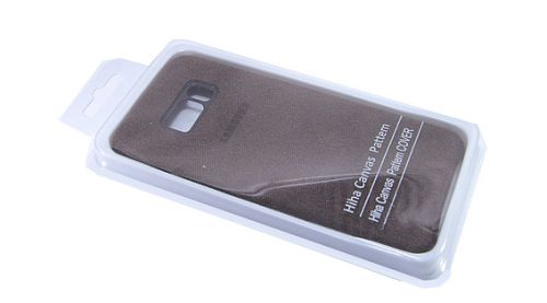 Чехол-накладка для Samsung G950H S8 HIHA CANVAS коричневый оптом, в розницу Центр Компаньон фото 3