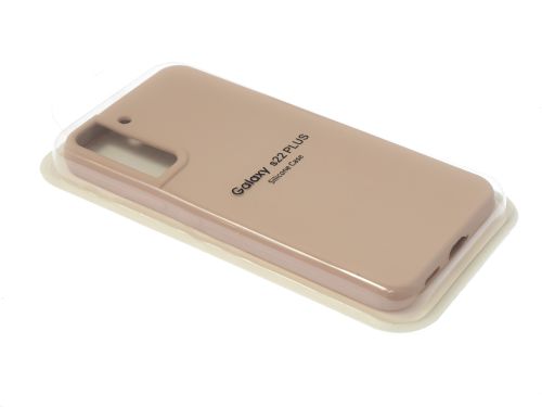 Чехол-накладка для Samsung S906B S22 Plus VEGLAS SILICONE CASE закрытый светло-розовый (18) оптом, в розницу Центр Компаньон фото 2