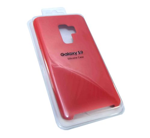 Чехол-накладка для Samsung G960F S9 SILICONE CASE красный оптом, в розницу Центр Компаньон фото 2