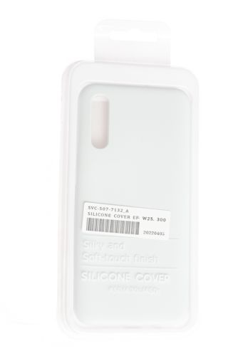 Чехол-накладка для Samsung A505F A50 SILICONE CASE NL OP закрытый белый (9) оптом, в розницу Центр Компаньон фото 4