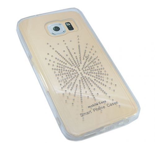 Чехол-накладка для SAMSUNG G930F S7 YOUNICOU стразы Россыпь PC+TPU - фото фото 3