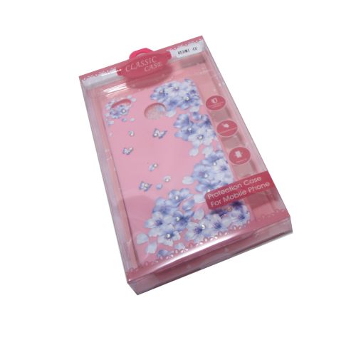 Чехол-накладка для XIAOMI Redmi 4X FASHION Розовое TPU стразы Вид 6 оптом, в розницу Центр Компаньон фото 2