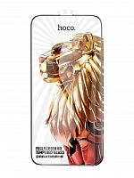 Защитное стекло для iPhone 16 Pro Max HOCO G9 Full screen HD черный - фото