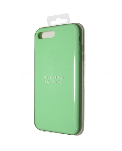 Чехол-накладка для iPhone 7/8 Plus SILICONE CASE закрытый ментоловый (50) - фото