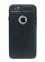 Купить Чехол-накладка для iPhone 6/6S LITCHI LT TPU пакет черный оптом, в розницу в ОРЦ Компаньон
