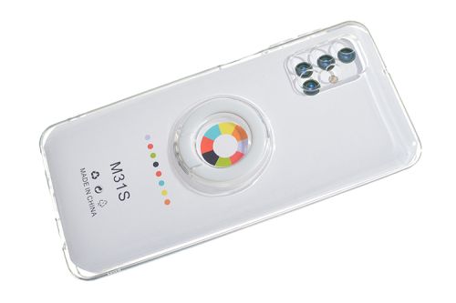 Чехол-накладка для Samsung M317F M31S NEW RING TPU белый оптом, в розницу Центр Компаньон фото 3