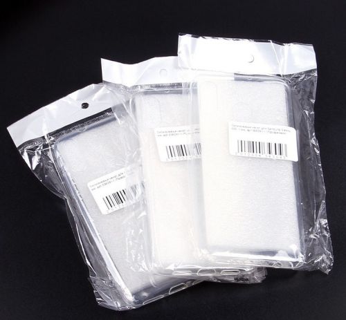 Чехол-накладка для Samsung A205F A20 FASHION TPU 1мм 008291-1 прозрачный оптом, в розницу Центр Компаньон фото 3