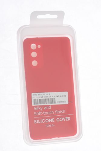 Чехол-накладка для Samsung G780F S20 FE SILICONE CASE NL OP закрытый красный (1) оптом, в розницу Центр Компаньон фото 4