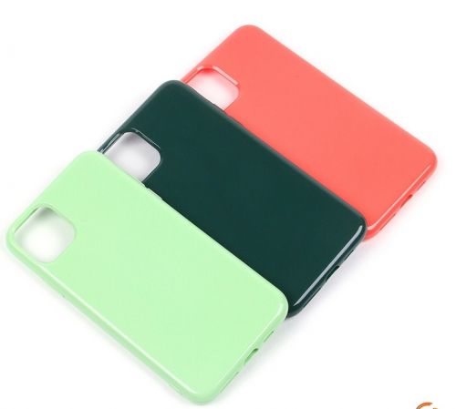 Чехол-накладка для iPhone 11 Pro ГЛЯНЕЦ TPU 011338 зеленый - оптовая продажа фото 3 Чехол-накладка для iPhone 11 Pro ГЛЯНЕЦ TPU 011338 зеленый - фото фото 3