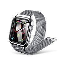 Купить Ремешок для Apple Watch USAMS US-ZB068 Magnetic Loop Strap 42/44mm серебро оптом, в розницу в ОРЦ Компаньон