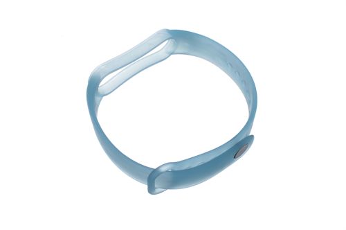 Ремешок для Xiaomi Band 5/6 Sport прозрачно-голубой оптом, в розницу Центр Компаньон фото 2