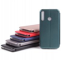 Чехол-книжка для HUAWEI P40 Lite E BUSINESS 009805 темно-зеленый - фото