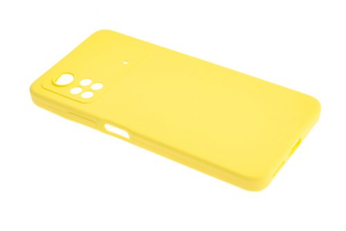 Чехол-накладка для XIAOMI Poco X4 Pro SILICONE CASE NL OP закрытый желтый (20) - оптовая продажа фото 2 Чехол-накладка для XIAOMI Poco X4 Pro SILICONE CASE NL OP закрытый желтый (20) - фото фото 2