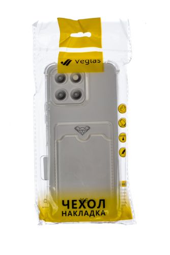 Чехол-накладка для HUAWEI Honor X6 VEGLAS Air Pocket прозрачный оптом, в розницу Центр Компаньон фото 4
