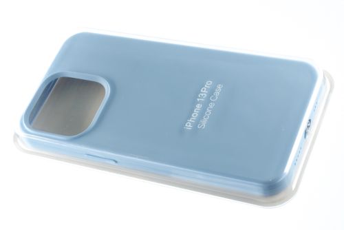 Чехол-накладка для iPhone 13 Pro SILICONE CASE закрытый сиренево-голубой (5) оптом, в розницу Центр Компаньон фото 2