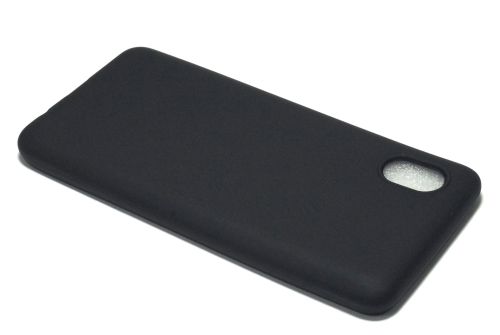 Чехол-накладка для Samsung A013F A01 Core/M01 Core FASHION TPU матовый черный оптом, в розницу Центр Компаньон фото 2