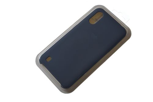Чехол-накладка для Samsung A015F A01 SILICONE CASE темно-синий (8) - фото фото 2