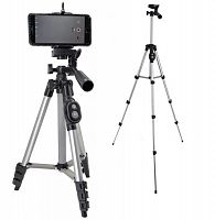 Купить Штатив Tripod 3888 BLUETOOTH пульт серебро оптом, в розницу в ОРЦ Компаньон