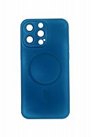 Купить Чехол-накладка для iPhone 15 Pro Max VEGLAS Lens Magnetic синий оптом, в розницу в ОРЦ Компаньон