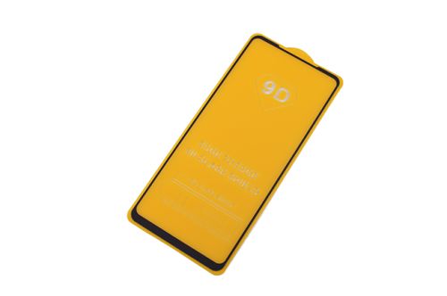 Защитное стекло для Samsung A217F A21s FULL GLUE (желтая основа) пакет черный оптом, в розницу Центр Компаньон фото 3