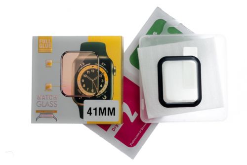 Защитное стекло для Apple Watch (41) 3D CURVED FULL GLUE коробка - оптовая продажа фото 2 Защитное стекло для Apple Watch (41) 3D CURVED FULL GLUE коробка - фото фото 2