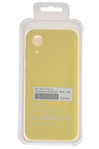 Чехол-накладка для Samsung A032F A03 Core SILICONE CASE OP закрытый желтый (20) - оптовая продажа фото 4 Чехол-накладка для Samsung A032F A03 Core SILICONE CASE OP закрытый желтый (20) - фото фото 4