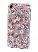 Купить Чехол-накладка для iPhone 7/8/SE FASHION TPU стразы Полевые цветы вид 1 оптом, в розницу в ОРЦ Компаньон