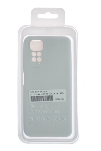 Чехол-накладка для XIAOMI Redmi Note 11S SILICONE CASE OP закрытый белый (9) оптом, в розницу Центр Компаньон фото 4