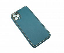 Купить Чехол-накладка для iPhone 11 Pro PC+PU LEATHER CASE темно-зеленый оптом, в розницу в ОРЦ Компаньон