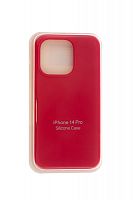 Купить Чехол-накладка для iPhone 14 Pro SILICONE CASE закрытый красный (14) оптом, в розницу в ОРЦ Компаньон
