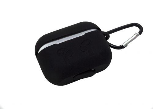 Чехол для наушников Airpods Pro Silicone черный - оптовая продажа Чехол для наушников Airpods Pro Silicone черный - фото