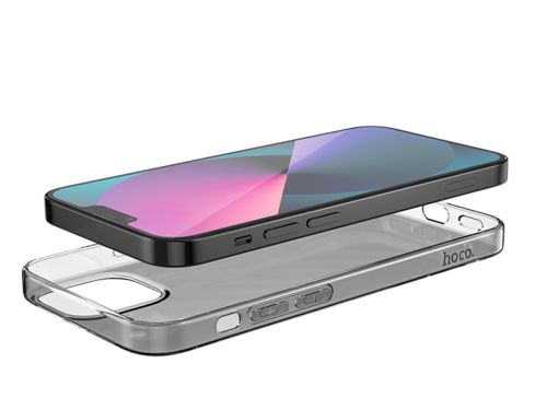 Чехол-накладка для iPhone 15 Plus HOCO LIGHT TPU черный - оптовая продажа фото 2 Чехол-накладка для iPhone 15 Plus HOCO LIGHT TPU черный - фото фото 2