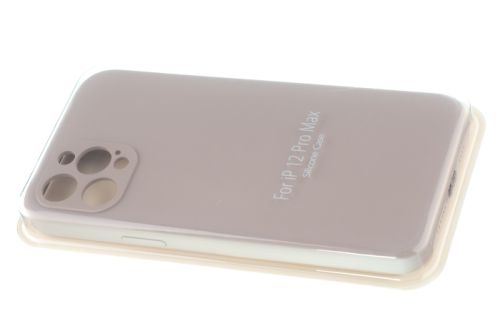 Чехол-накладка для iPhone 12 Pro Max VEGLAS SILICONE CASE NL Защита камеры песочный (7) оптом, в розницу Центр Компаньон фото 2