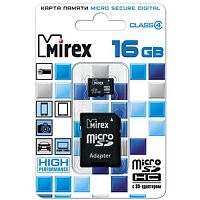 Купить Карта памяти SD 16,0 Gb Класс 4 Mirex оптом, в розницу в ОРЦ Компаньон