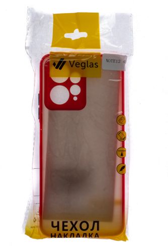 Чехол-накладка для XIAOMI Redmi Note 12 4G VEGLAS Fog красный оптом, в розницу Центр Компаньон фото 3