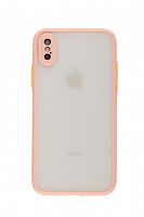 Купить Чехол-накладка для iPhone X/XS VEGLAS Fog светло-розовый оптом, в розницу в ОРЦ Компаньон