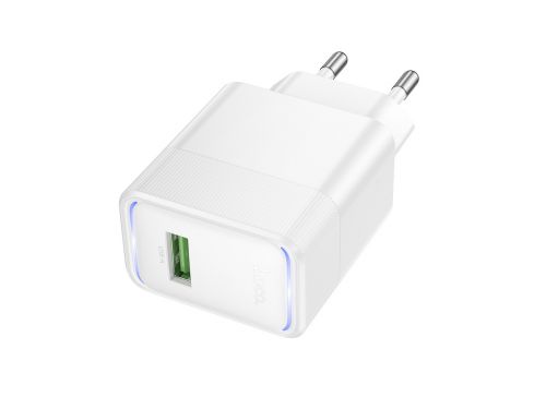 СЗУ USB HOCO CS111A QC3.0 белый - оптовая продажа фото 5 СЗУ USB HOCO CS111A QC3.0 белый - фото фото 5