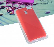 Чехол-накладка для XIAOMI Redmi 8A SILICONE CASE красный (1) - фото