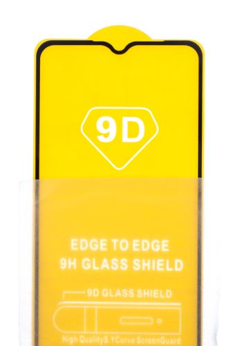 Защитное стекло для Realme C21Y FULL GLUE (желтая основа) пакет черный оптом, в розницу Центр Компаньон фото 3