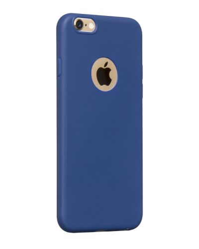 Чехол-накладка для iPhone 7/8/SE HOCO JUICE BLUE TPU темно-синяя оптом, в розницу Центр Компаньон