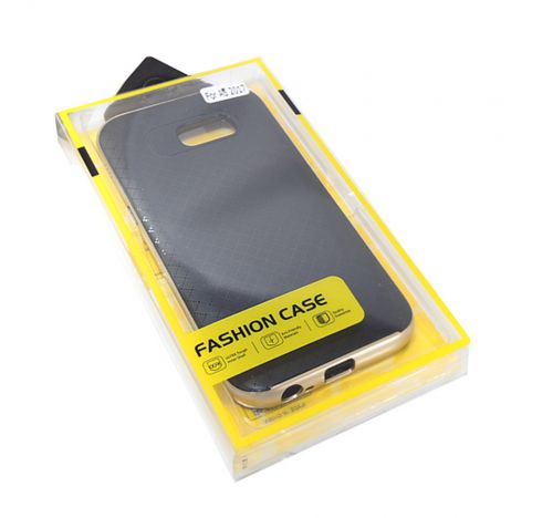 Чехол-накладка для Samsung A520F A5 GRID CASE TPU+PC розовое золото - оптовая продажа фото 3 Чехол-накладка для Samsung A520F A5 GRID CASE TPU+PC розовое золото - фото фото 3