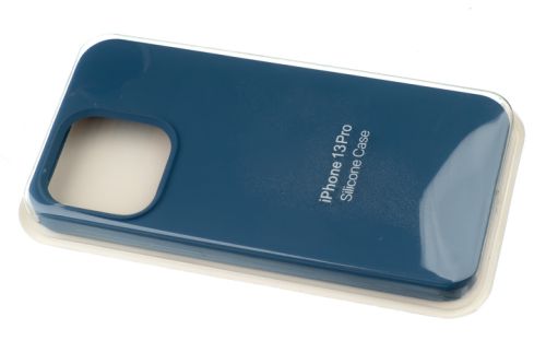 Чехол-накладка для iPhone 13 Pro SILICONE CASE закрытый синий деним (20) оптом, в розницу Центр Компаньон фото 2