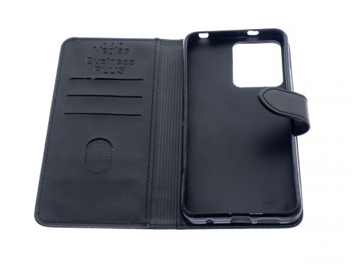 Чехол-книжка для XIAOMI Redmi Note 12 4G VEGLAS BUSINESS PLUS черный - оптовая продажа фото 3 Чехол-книжка для XIAOMI Redmi Note 12 4G VEGLAS BUSINESS PLUS черный - фото фото 3