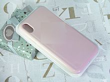 Купить Чехол-накладка для iPhone XS Max SILICONE CASE закрытый светло-розовый (19) оптом, в розницу в ОРЦ Компаньон