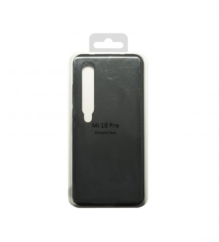 Чехол-накладка для XIAOMI Mi 10 Pro SILICONE CASE закрытый черный (3) - оптовая продажа Чехол-накладка для XIAOMI Mi 10 Pro SILICONE CASE закрытый черный (3) - фото