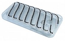 Чехол-накладка для SAMSUNG A320 YOUNICOU стразы LINES PC+TPU Вид 5 - фото