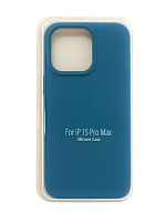 Купить Чехол-накладка для iPhone 15 Pro Max SILICONE CASE закрытый синий деним (20) оптом, в розницу в ОРЦ Компаньон