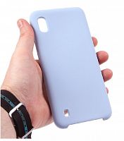 Чехол-накладка для Samsung A105F A10 SOFT TOUCH TPU фиолетовый - фото