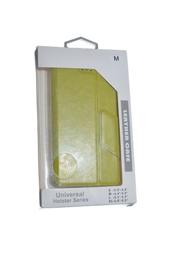 Чехол-книжка для универсал Universal slideUP M 4,4-5,0 зел оптом, в розницу Центр Компаньон фото 3